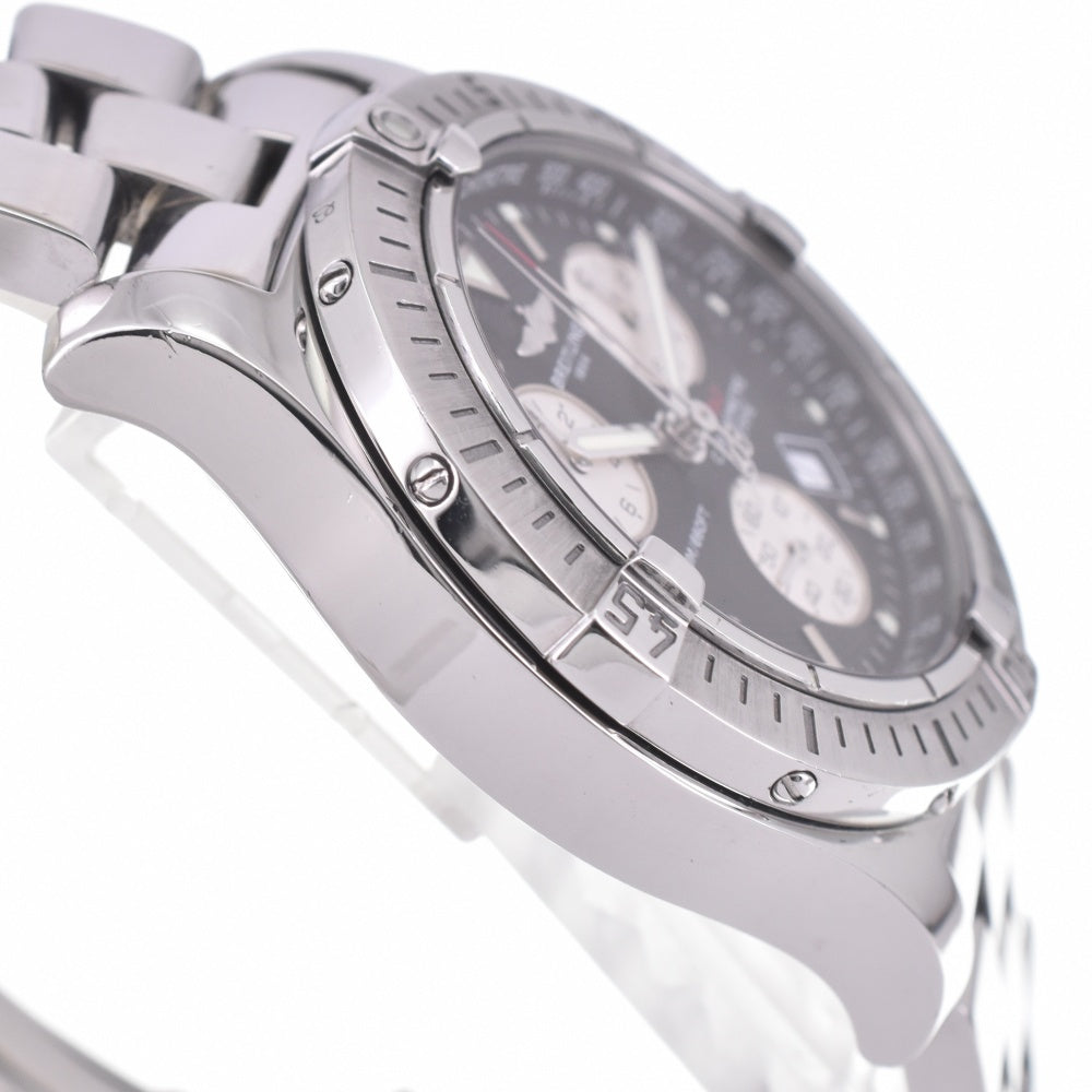 with paper BREITLING Colt A73380 Chronograph Date black Dial Quartz Men's
 Watch L#142894
