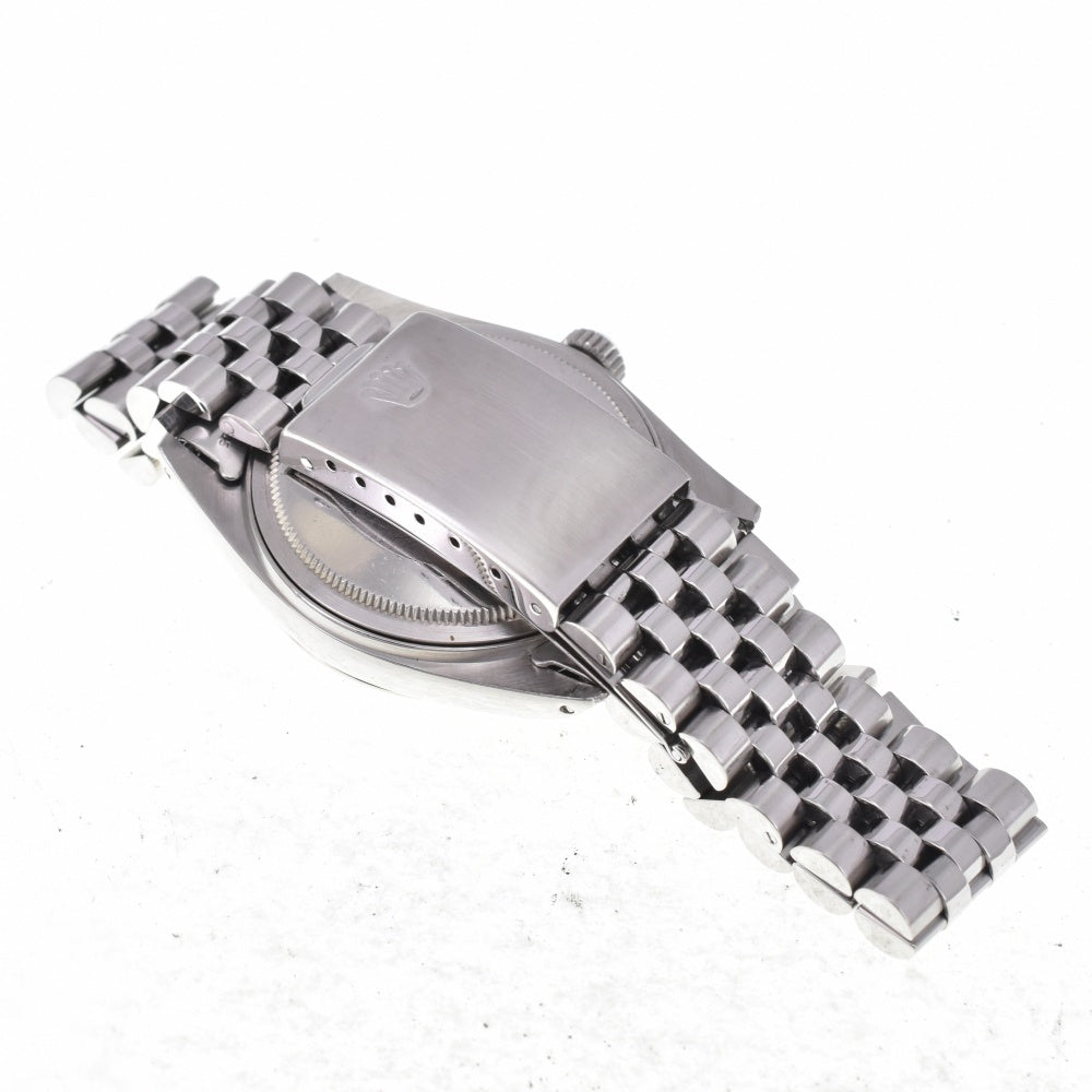 ROLEX Oyster Perpetual DATEJUST 16014 WG bezel Cal.3035 Silver Dial Automatic Men's
 Watch M#142900