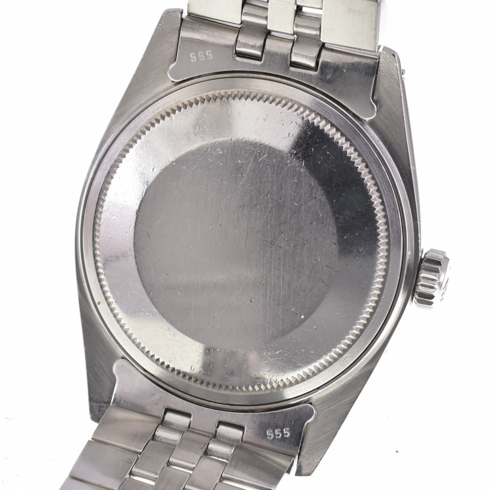 ROLEX Oyster Perpetual DATEJUST 16014 WG bezel Cal.3035 Silver Dial Automatic Men's
 Watch M#142900