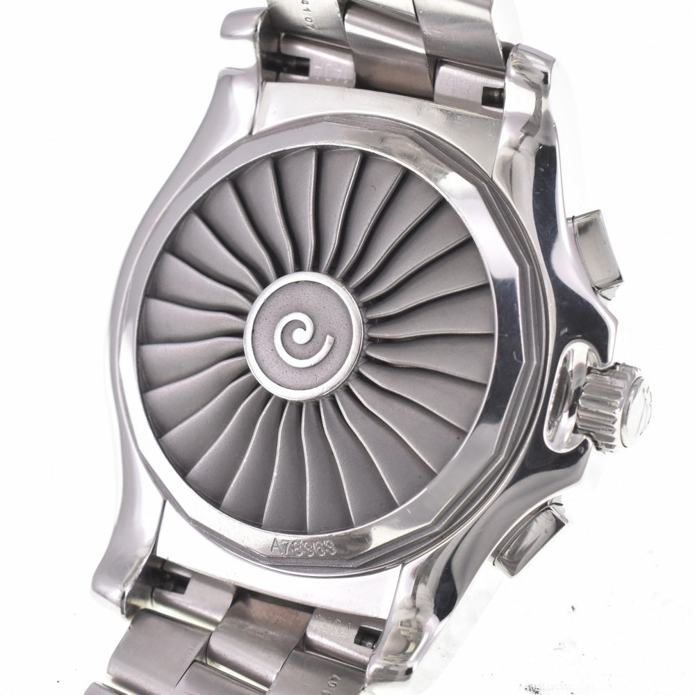 with paper BREITLING Air wolf A78363 Analog / digital gray Dial Quartz Men's
 Watch L#142909