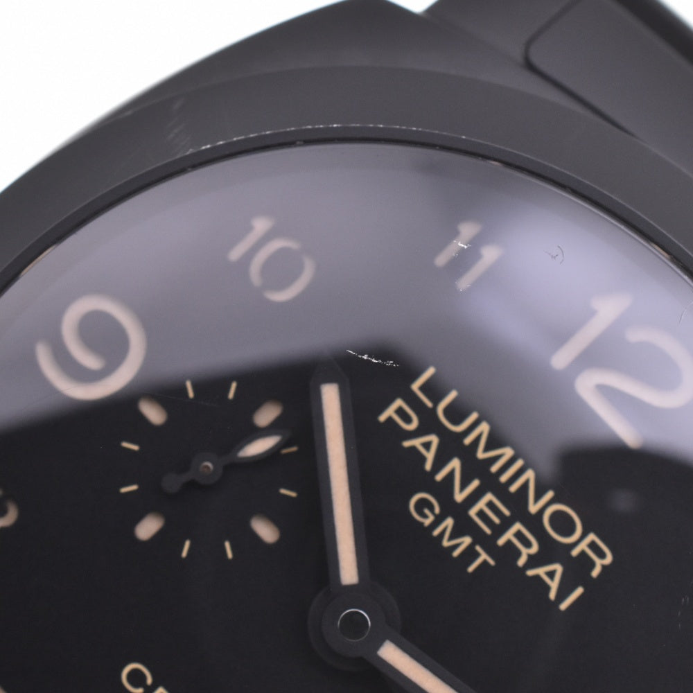 PANERAI Luminor 1950 3DAYS GMT Tuttonero PAM00438 Ceramic Small Second Date black Dial Automatic Men's
 Watch K#142916