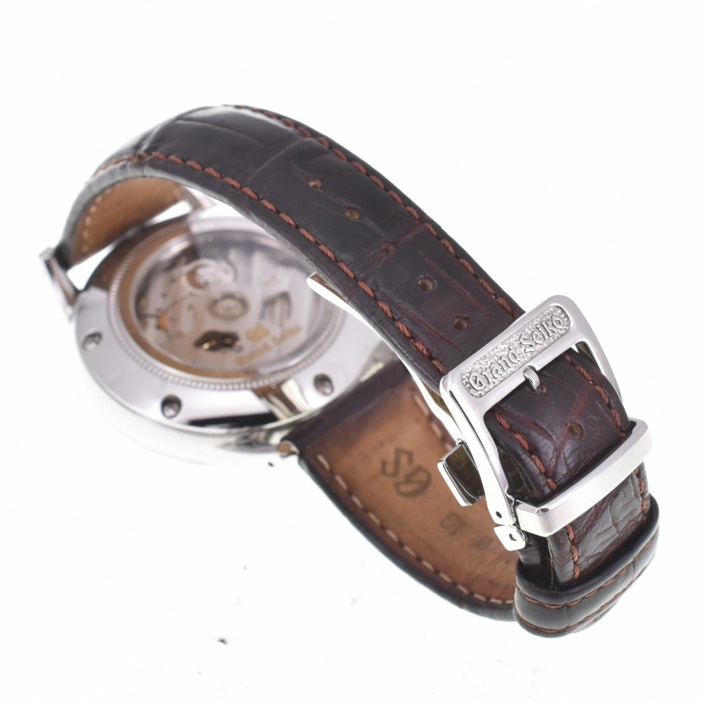 with paper SEIKO Grand Seiko SBGM021/9S66-00A0 9S Mechanical GMT Ivory Dial Automatic Men's
 Watch K#142919