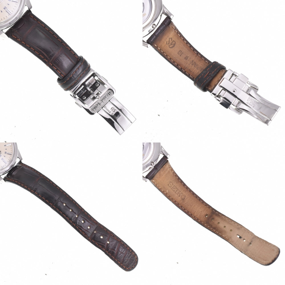 with paper SEIKO Grand Seiko SBGM021/9S66-00A0 9S Mechanical GMT Ivory Dial Automatic Men's
 Watch K#142919