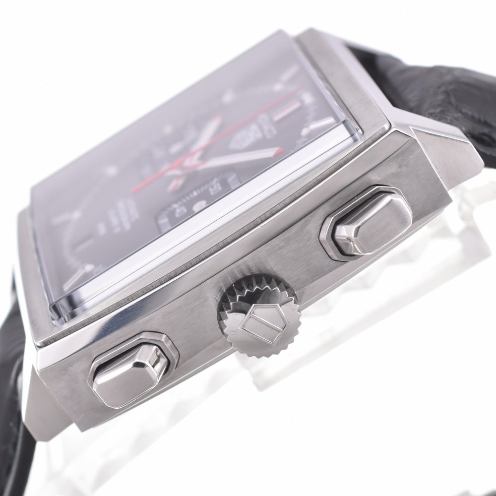TAG HEUER Monaco CAW211J.FC6476 Chronograph Caliber 12 black Dial Automatic Men's
 Watch L#142920