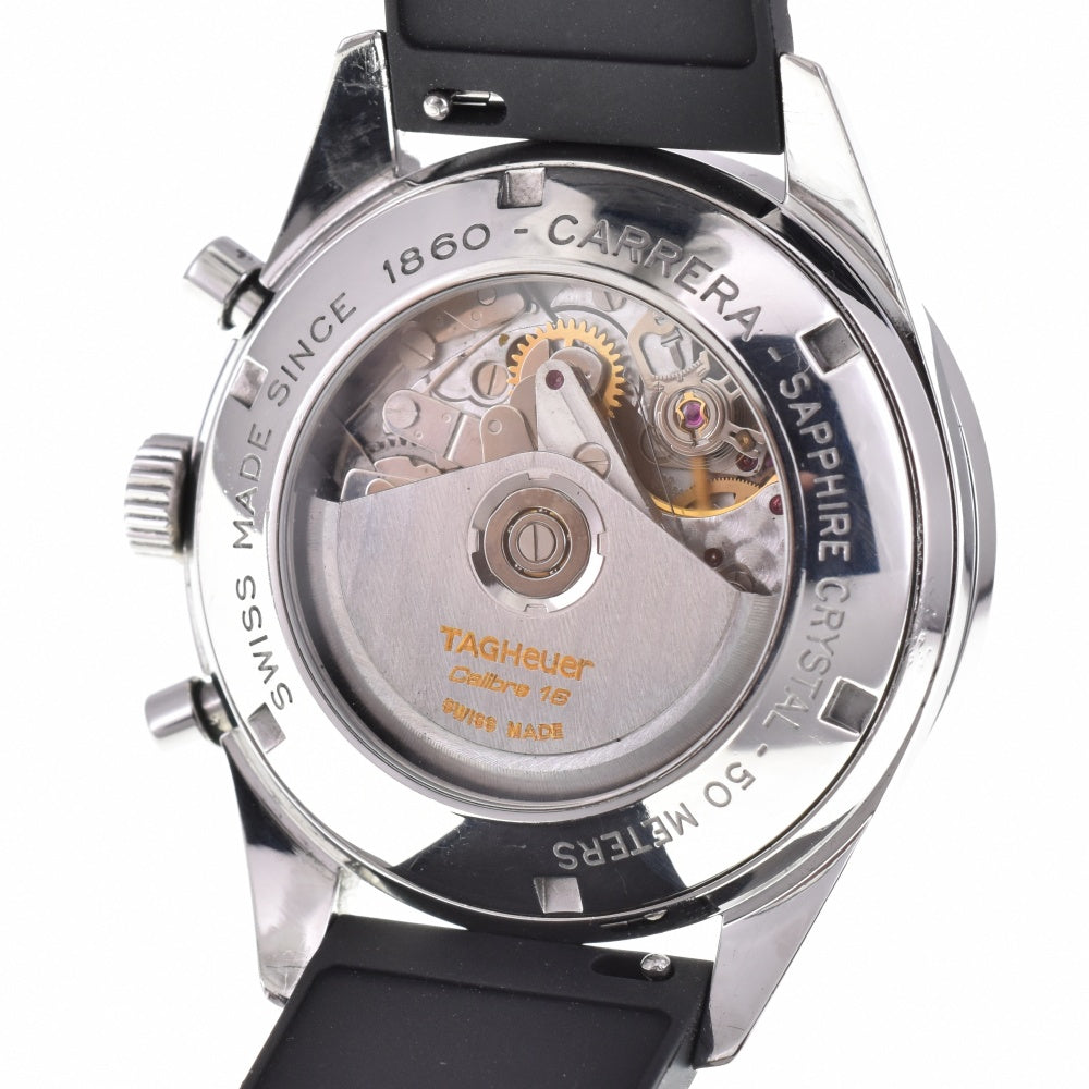 TAG HEUER Carrera CV2010.FC6233 Chronograph Date black Dial Automatic Men's
 Watch N#142923