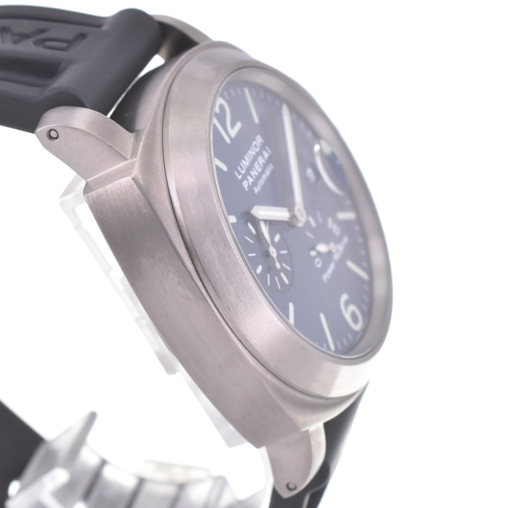 with paper PANERAI Luminor PAM00093 Power reserve blue Dial Automatic Men's
 Watch K#142925