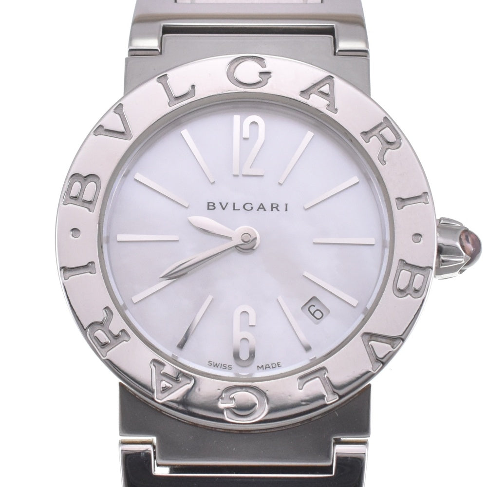 BVLGARI Bvlgari Bvlgari BBL26S Date White shell Dial Quartz Ladies
 Watch L#142927