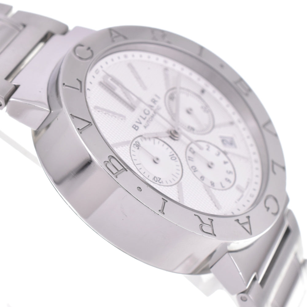 BVLGARI Bvlgari Bvlgari BB42SSCH Chronograph Date Silver Dial Automatic Men's
 Watch L#142929