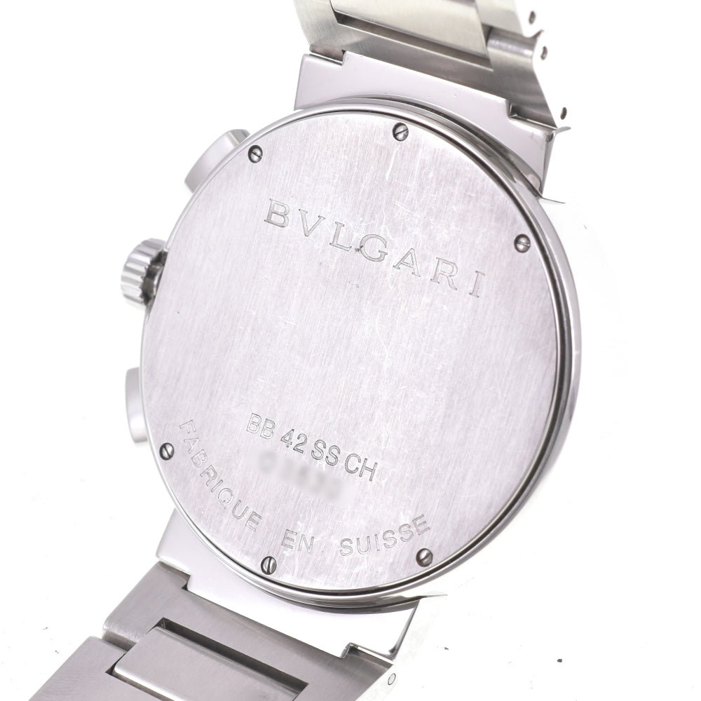 BVLGARI Bvlgari Bvlgari BB42SSCH Chronograph Date Silver Dial Automatic Men's
 Watch L#142929