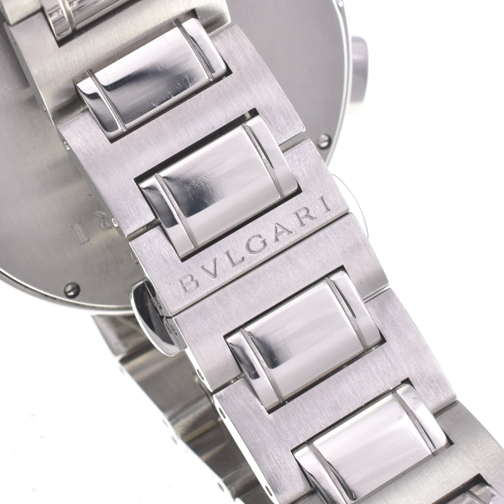 BVLGARI Bvlgari Bvlgari BB42SSCH Chronograph Date Silver Dial Automatic Men's
 Watch L#142929