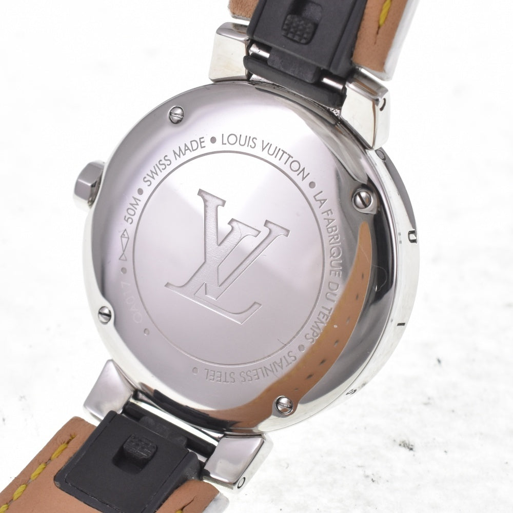 LOUIS VUITTON Tambour Moon Divine PM QA017 Diamond / white shell Dial Quartz Ladies
 Watch L#142933