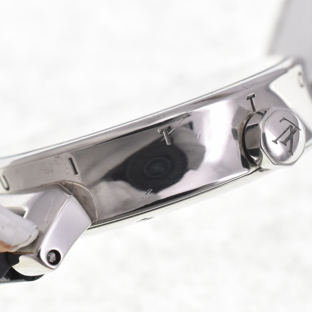 LOUIS VUITTON Tambour Moon Divine PM QA017 Diamond / white shell Dial Quartz Ladies
 Watch L#142933