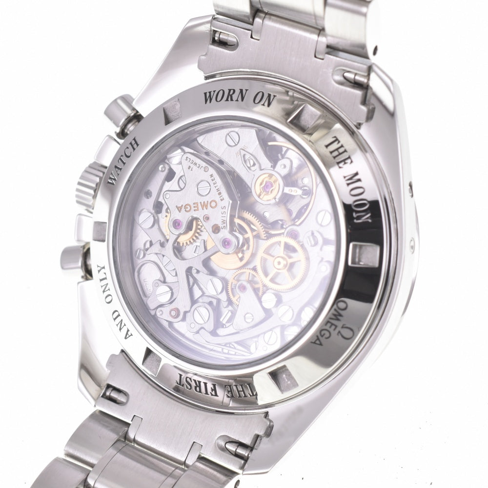 with paper OMEGA speedmaster moon phase 3576.50 Chronograph black Dial Hand Winding Men's
 Watch K#142936