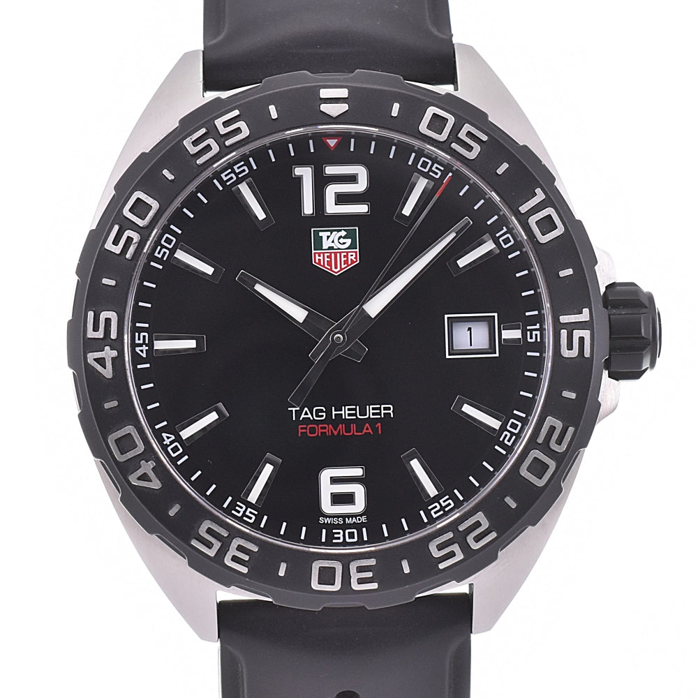 with paper TAG HEUER Formula 1 WAZ1110.FT8023 Date black Dial Quartz Men's
 Watch K#142945