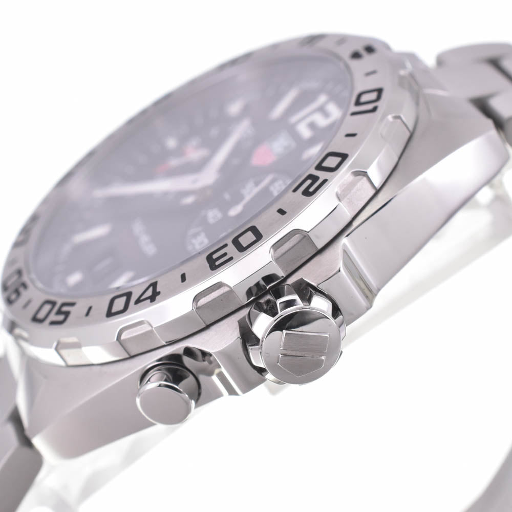 with paper TAG HEUER Formula 1 WAZ111A.BA0875 alarm grand date black Dial Quartz Men's
 Watch L#142947