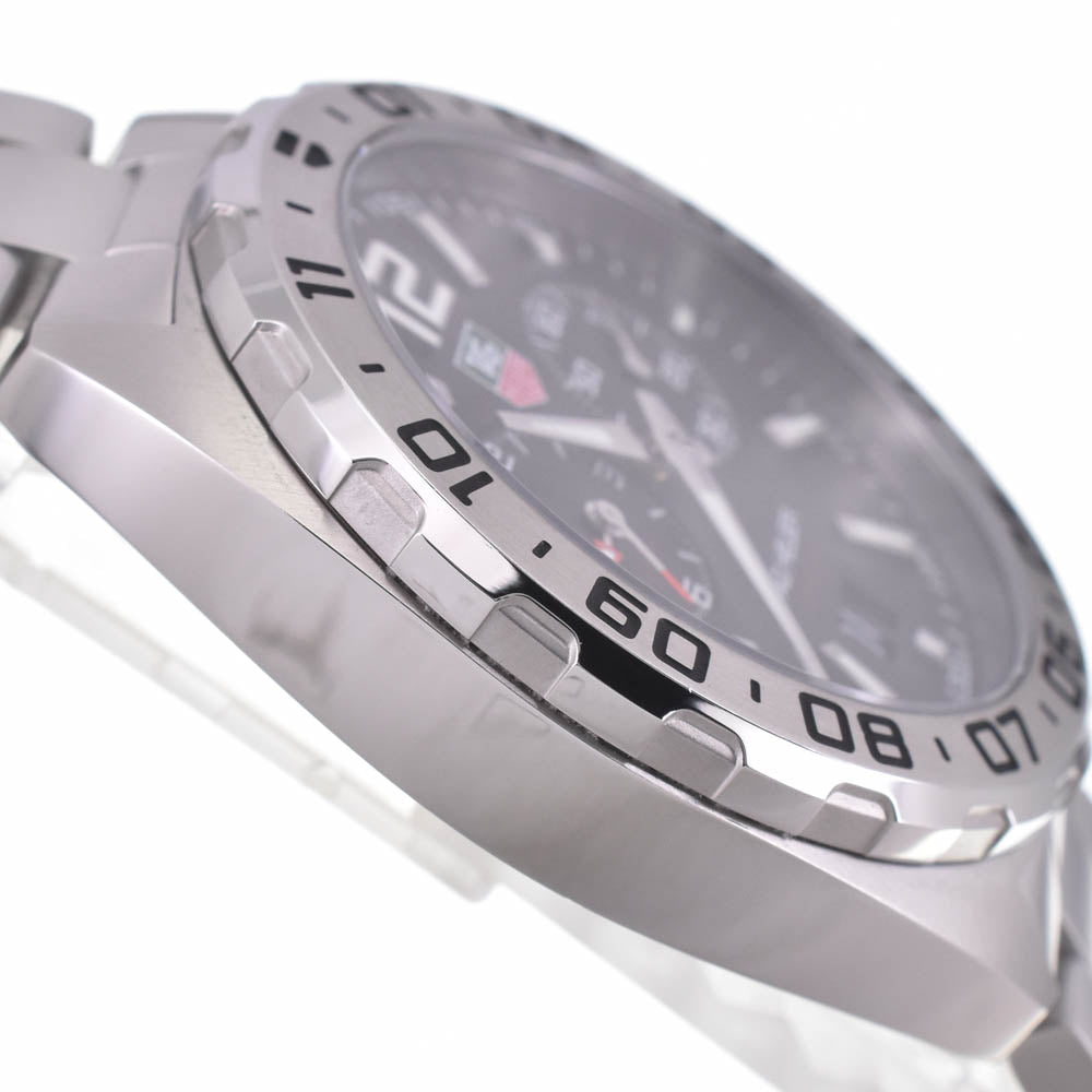 with paper TAG HEUER Formula 1 WAZ111A.BA0875 alarm grand date black Dial Quartz Men's
 Watch L#142947