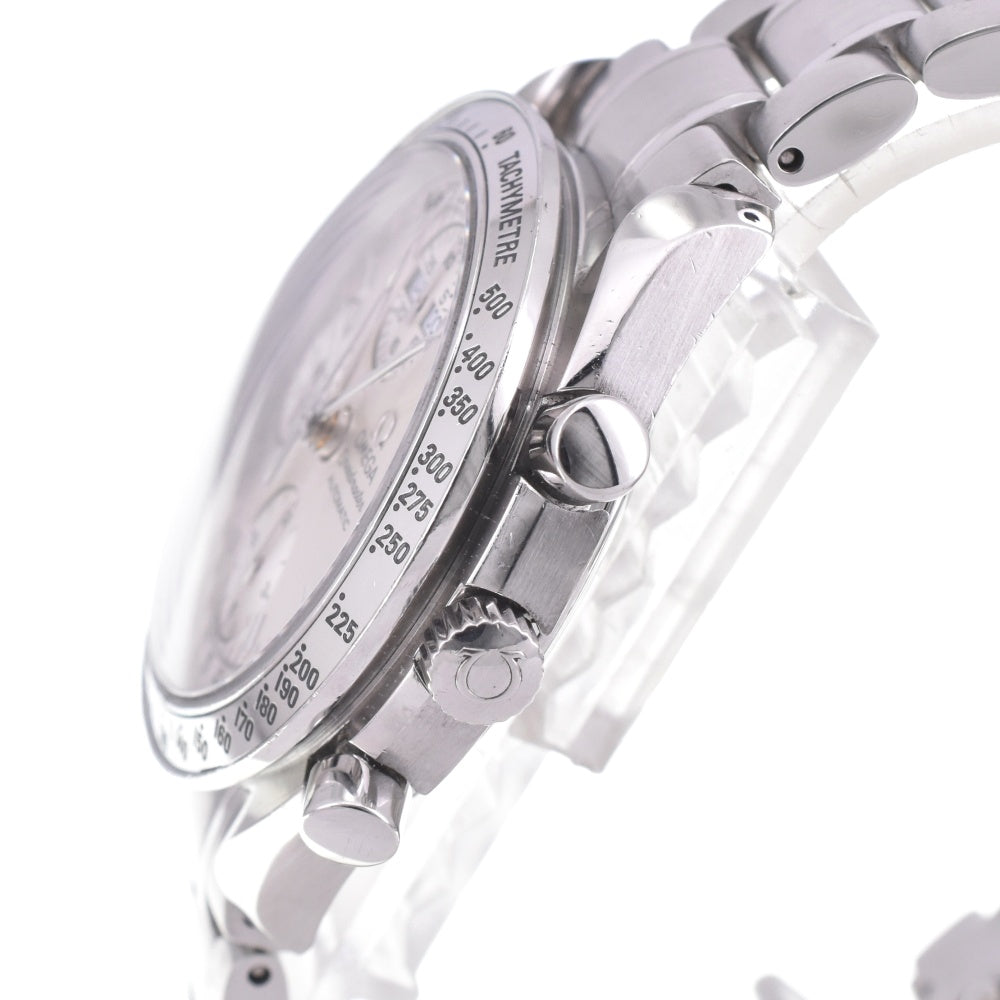 with paper OMEGA Speedmaster 3523.30 Triple calendar Silver Dial Automatic Men's
 Watch L#142950