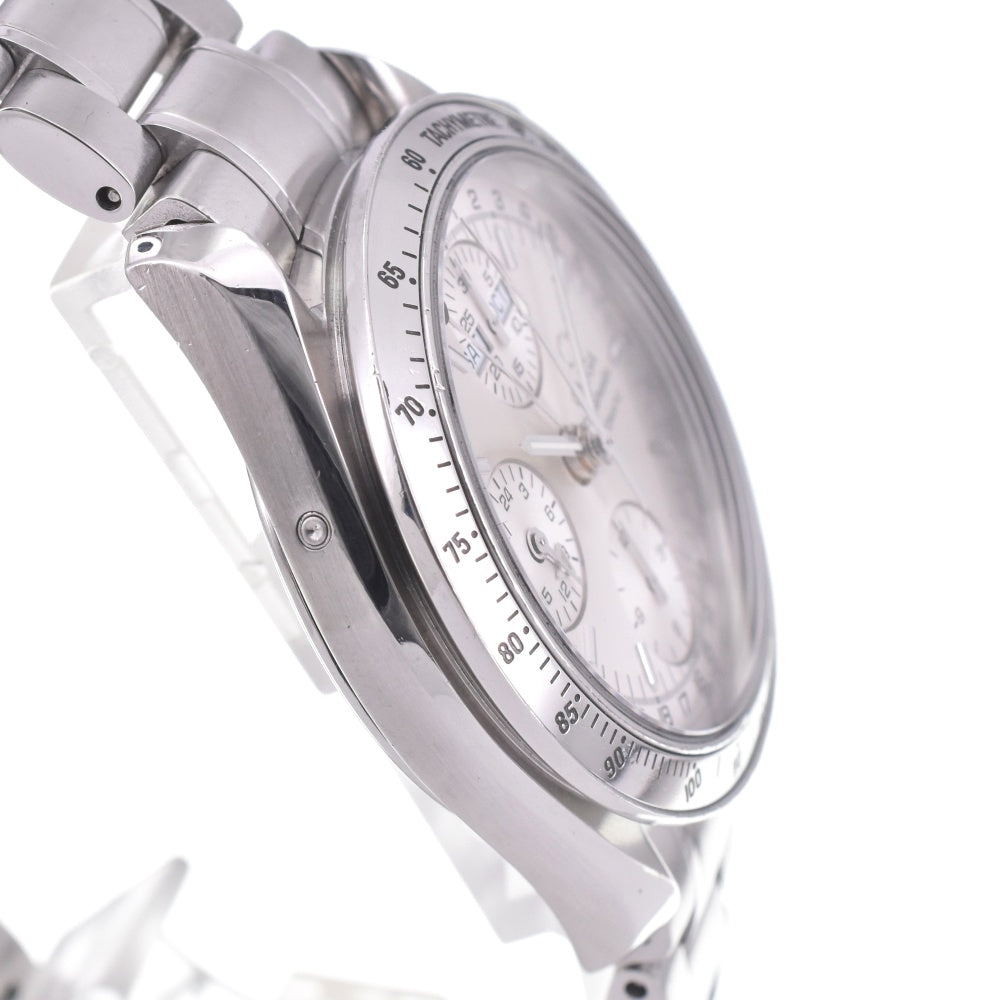 with paper OMEGA Speedmaster 3523.30 Triple calendar Silver Dial Automatic Men's
 Watch L#142950