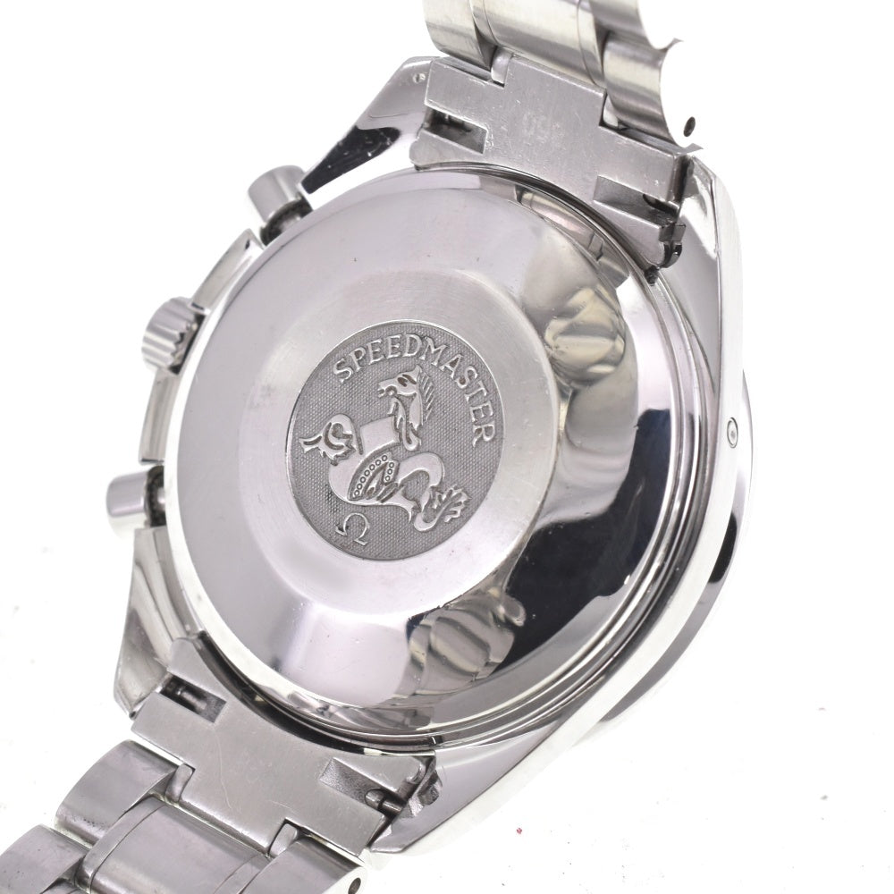 with paper OMEGA Speedmaster 3523.30 Triple calendar Silver Dial Automatic Men's
 Watch L#142950