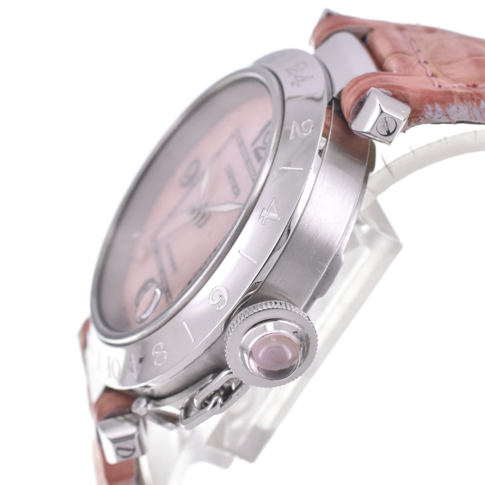 with paper CARTIER Pasha C Meridian W3107099 2004 Christmas Limited Edition GMT Pink shell Dial Automatic Unisex
 Watch L#142953