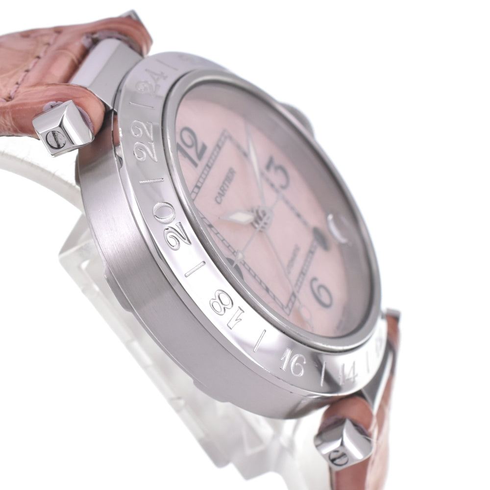 with paper CARTIER Pasha C Meridian W3107099 2004 Christmas Limited Edition GMT Pink shell Dial Automatic Unisex
 Watch L#142953