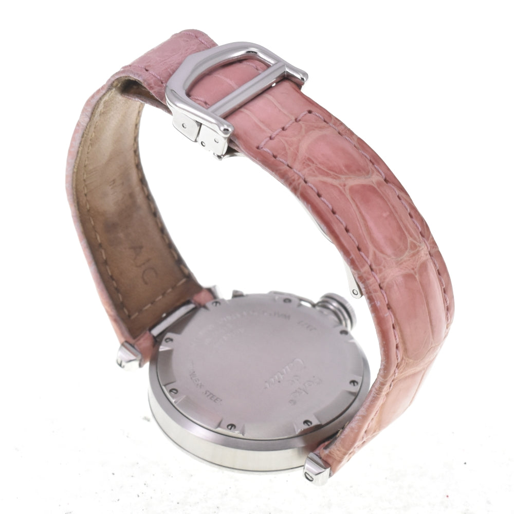 with paper CARTIER Pasha C Meridian W3107099 2004 Christmas Limited Edition GMT Pink shell Dial Automatic Unisex
 Watch L#142953