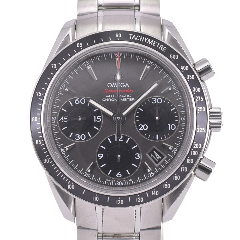 with paper OMEGA Speedmaster 323.30.40.40.06.001 Chronograph Date Gray / black Dial Automatic Men's
 Watch M#142958