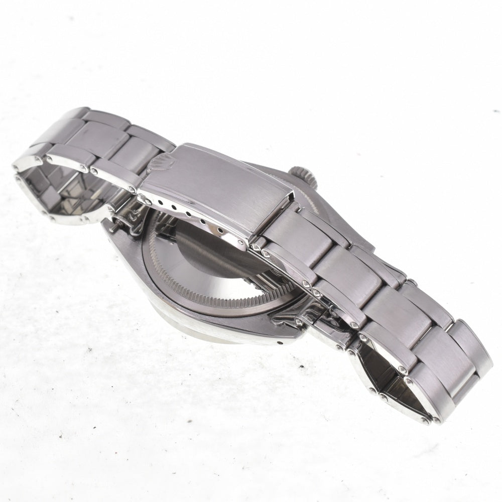 ROLEX Oyster perpetual date 1501 vintage Finely Engine Turned Bezel Silver Dial Automatic Men's
 Watch M#142960