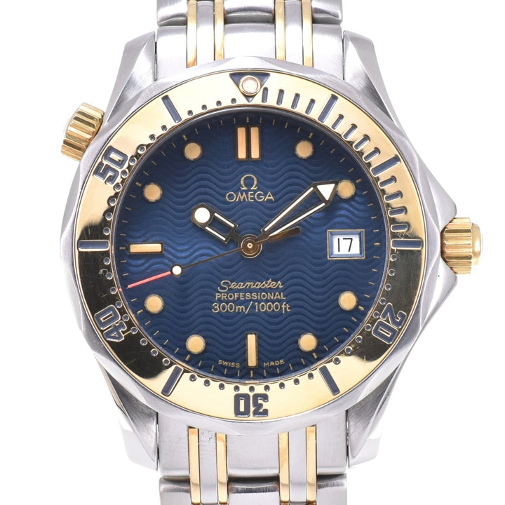 OMEGA Seamaster 300M 2362.80 K18YG/Stainless Steel blue Dial Quartz Boy's
 Watch M#142962