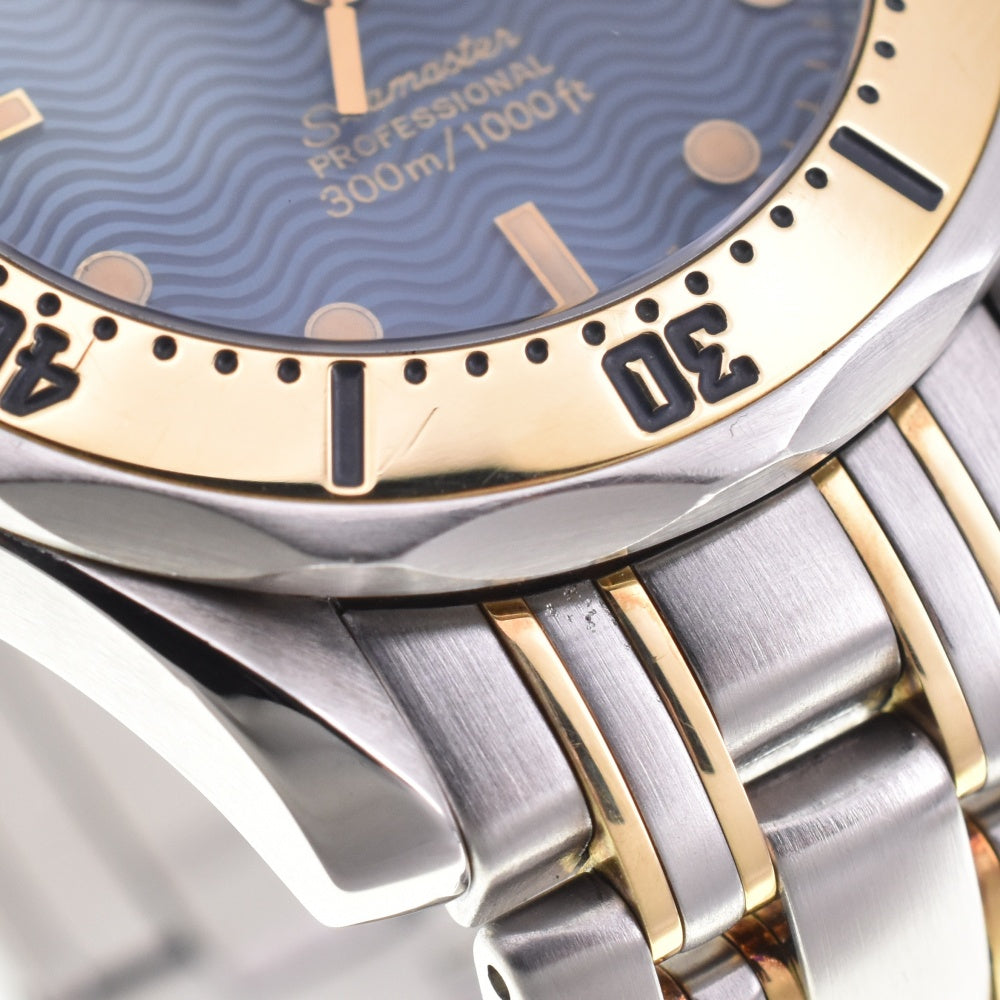 OMEGA Seamaster 300M 2362.80 K18YG/Stainless Steel blue Dial Quartz Boy's
 Watch M#142962