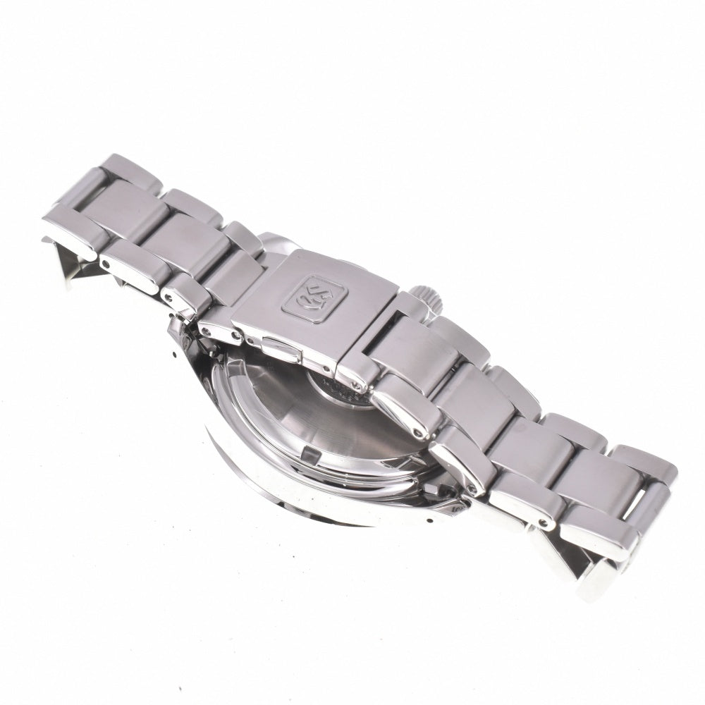 with paper SEIKO Grand Seiko SBGA101/9R65-0BM0 Power reserve date black Dial Spring drive Men's
 Watch L#142968