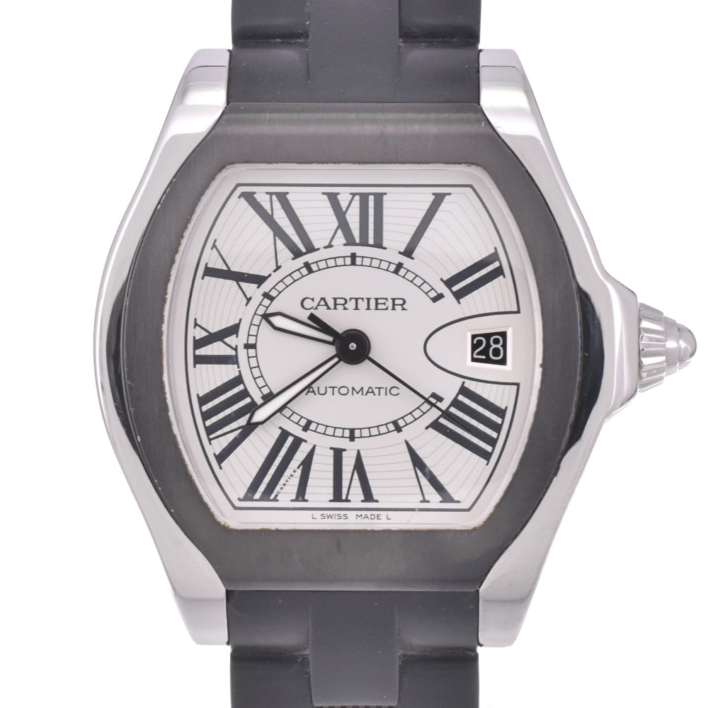 CARTIER Roadster S LM W6206018 Date Silver Dial Automatic Men's
 Watch M#142972