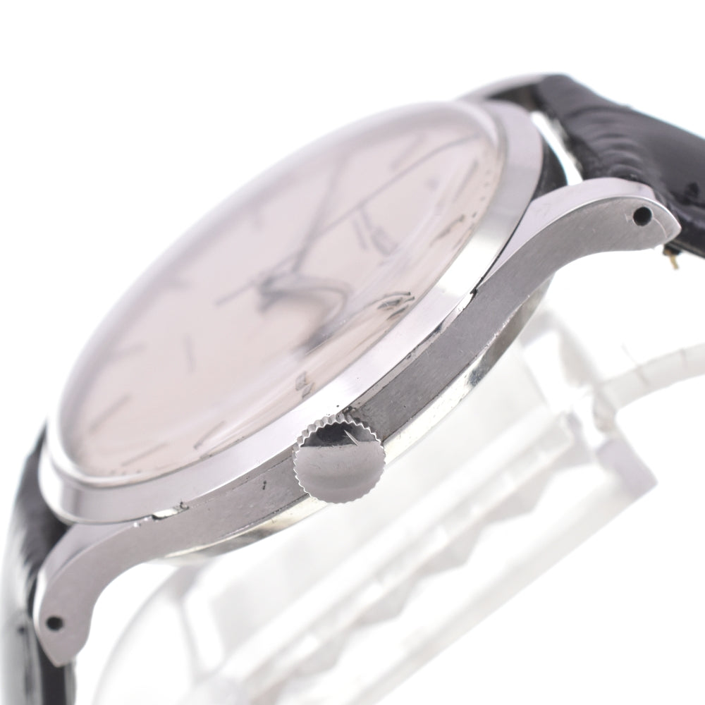 IWC SCHAFFHAUSEN SCHAU ESSEN vintage Stainless Steel/Leather Cal.853 Silver Dial Automatic Men's
 Watch M#142977