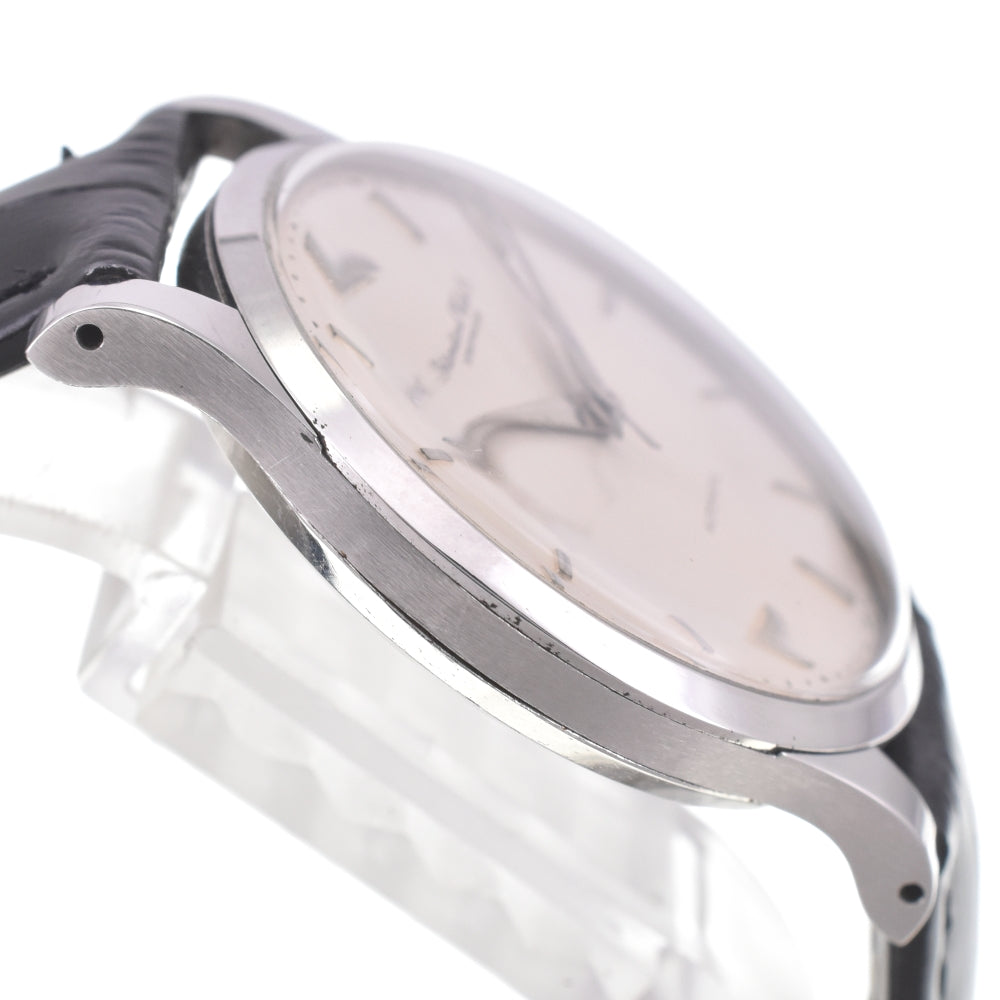 IWC SCHAFFHAUSEN SCHAU ESSEN vintage Stainless Steel/Leather Cal.853 Silver Dial Automatic Men's
 Watch M#142977