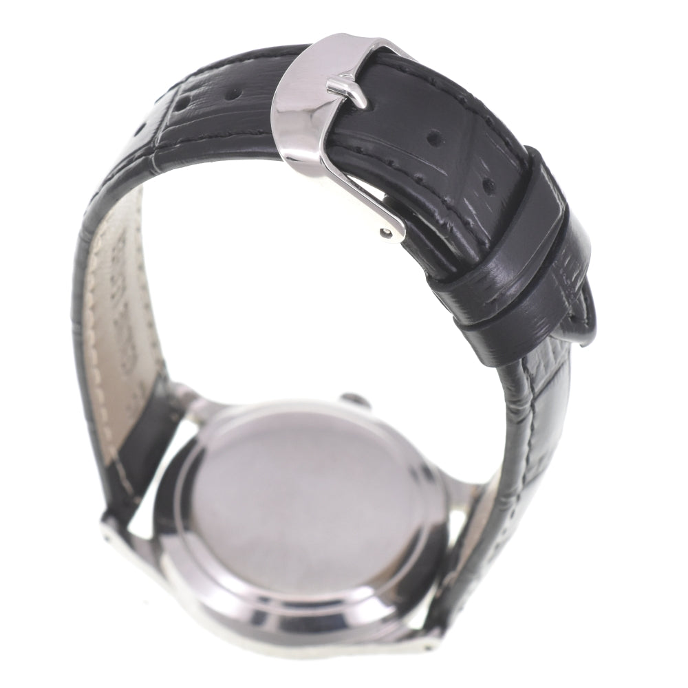 IWC SCHAFFHAUSEN SCHAU ESSEN vintage Stainless Steel/Leather Cal.853 Silver Dial Automatic Men's
 Watch M#142977