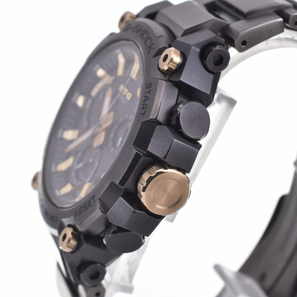 with paper CASIO G-SHOCK MTG-B3000 Series MTG-B3000BDE-1AJR black Dial Radio Sync Solar Men's
 Watch M#142978