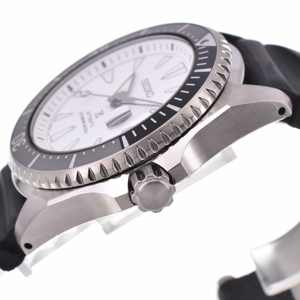 with paper SEIKO Prospex Diver Scuba SBDC131/6R35-01F0 titanium white Dial Automatic Men's
 Watch N#142979