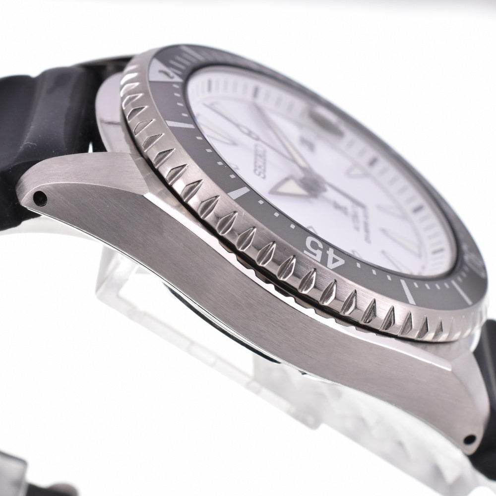 with paper SEIKO Prospex Diver Scuba SBDC131/6R35-01F0 titanium white Dial Automatic Men's
 Watch N#142979