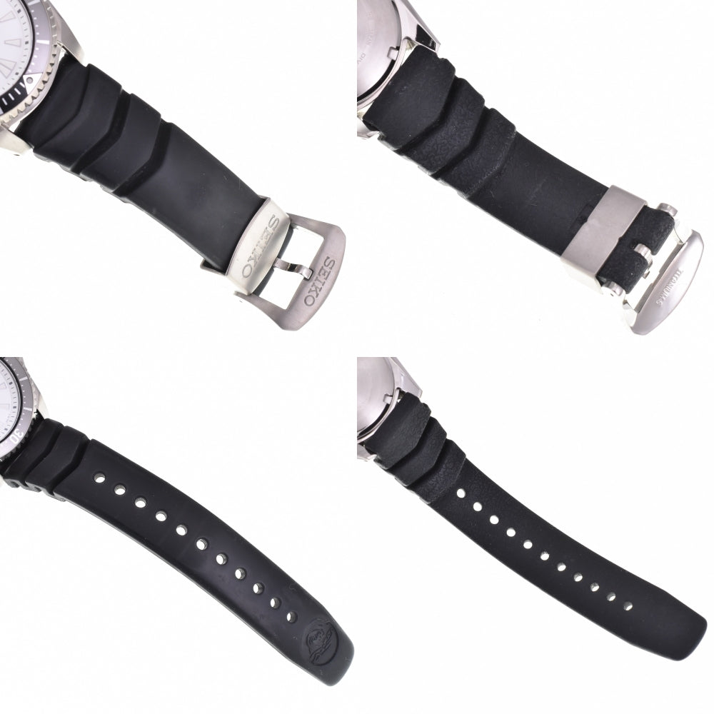 with paper SEIKO Prospex Diver Scuba SBDC131/6R35-01F0 titanium white Dial Automatic Men's
 Watch N#142979