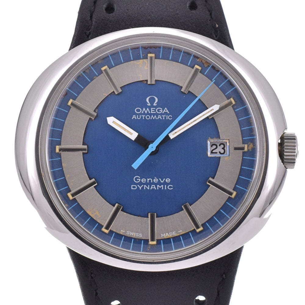 OMEGA Geneva Dynamic TOOL.107 Blue / Silver Dial Automatic Men's
 Watch N#142981