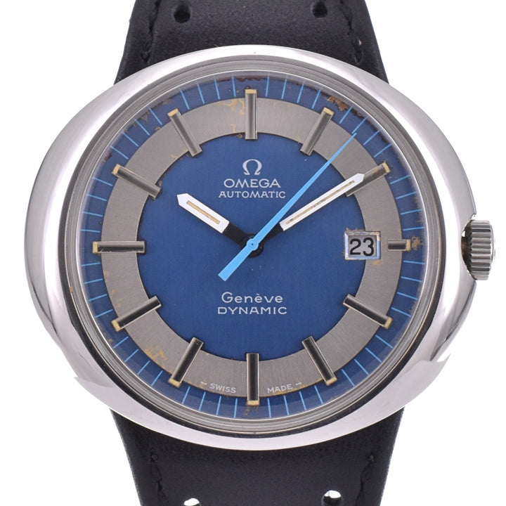 OMEGA Geneva Dynamic TOOL.107 Blue / Silver Dial Automatic Men's
 Watch N#142981