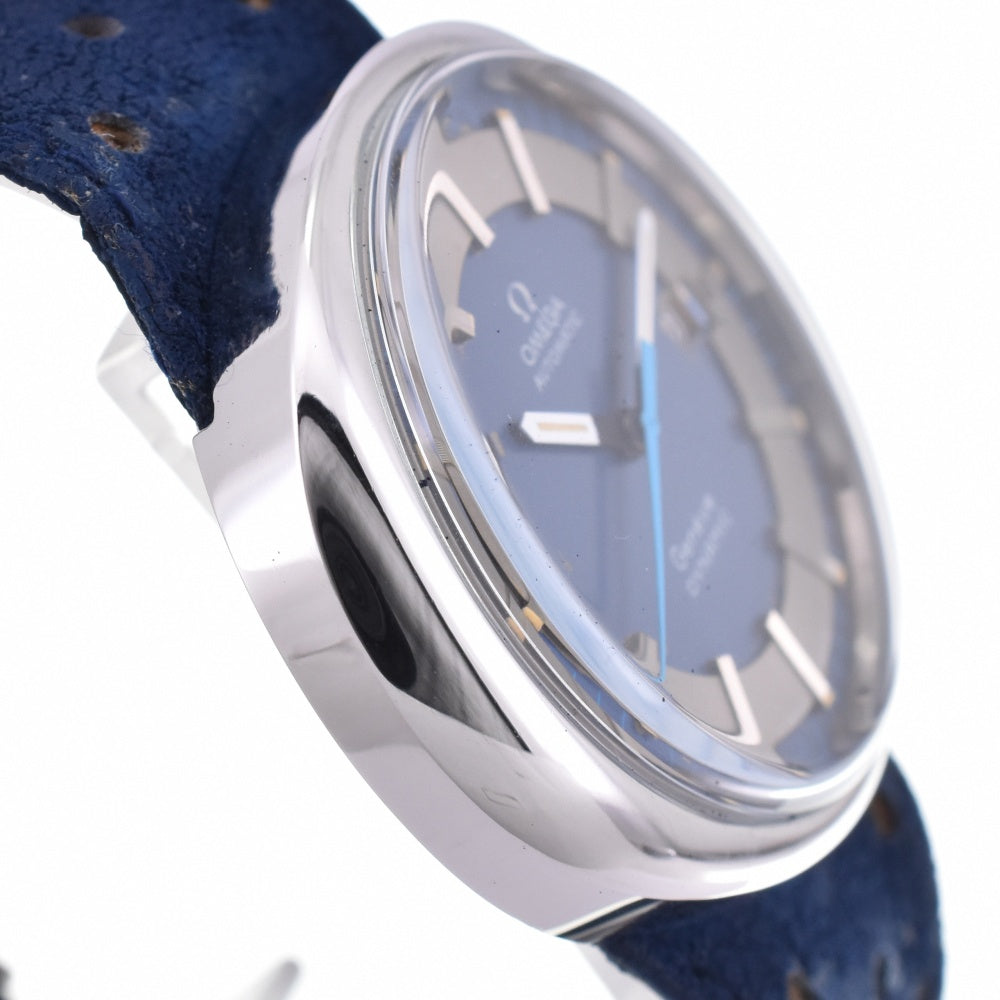 OMEGA Geneva Dynamic TOOL.107 Blue / Silver Dial Automatic Men's
 Watch M#142982