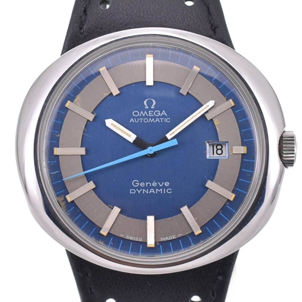 OMEGA Geneva Dynamic TOOL.107 Blue / Silver Dial Automatic Men's
 Watch N#142983
