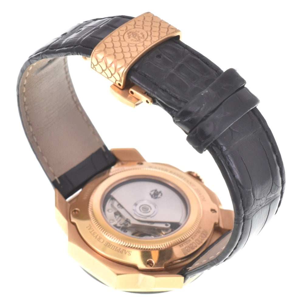 with paper Roberto Cavalli by Frank Muller RV1G039L0051 Chronograph day date black Dial Automatic Men's
 Watch L#142985