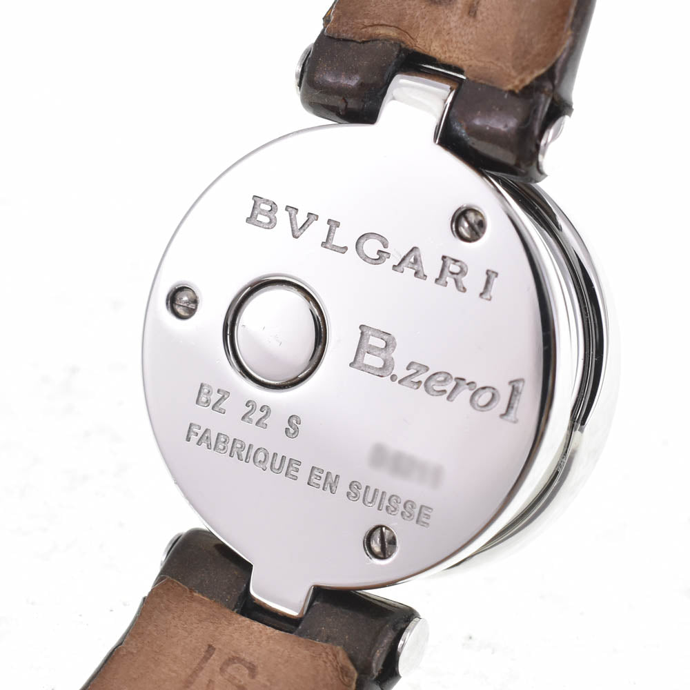 BVLGARI B.zero1 BZ22S Stainless Steel black Dial Quartz Ladies
 Watch L#142989