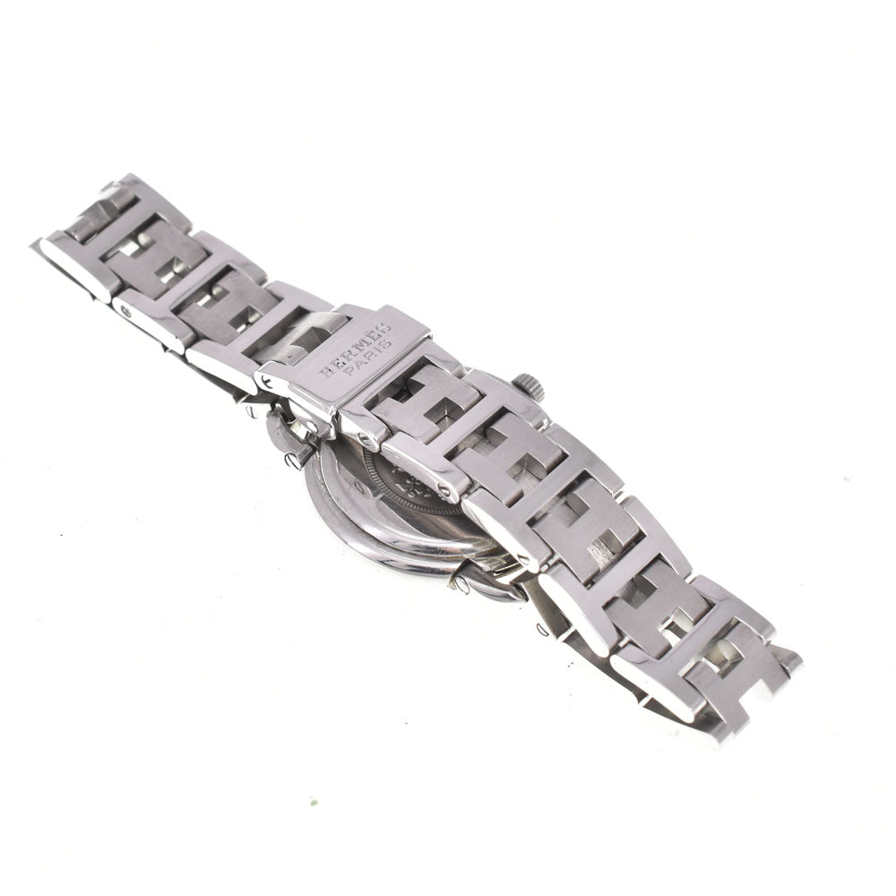 HERMES Pullman PU2.210 D-buckle date gray Dial Quartz Ladies
 Watch Q#142991