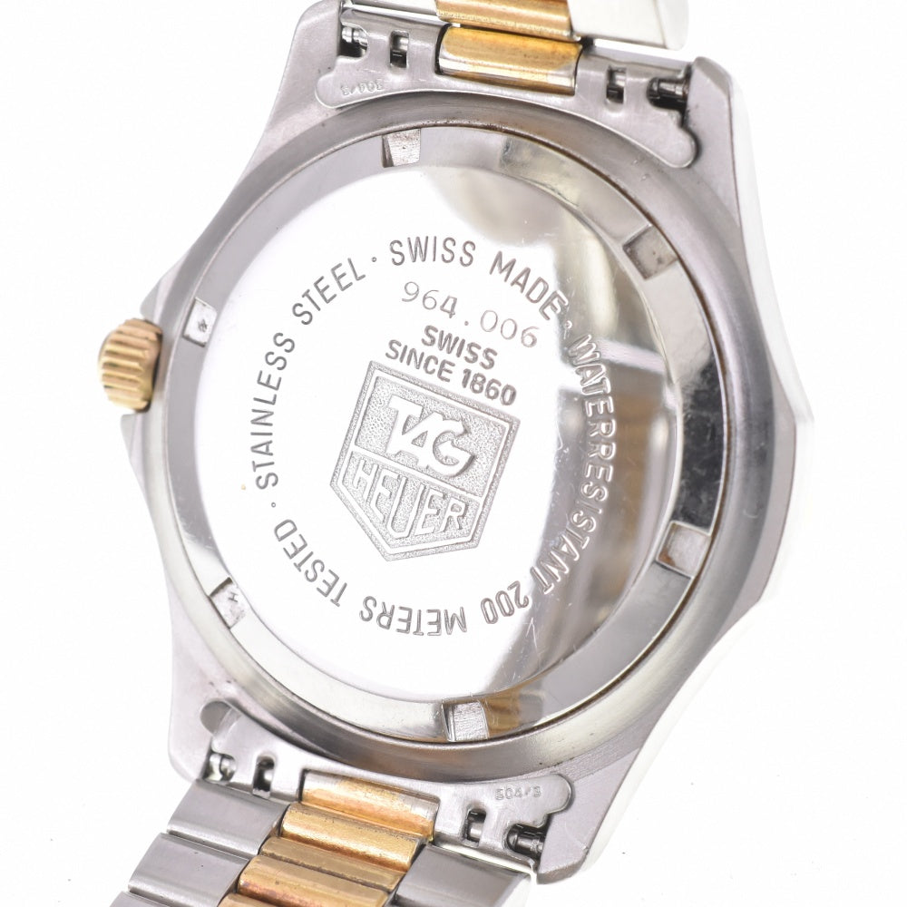 TAG HEUER Professional 2000 964.006 1.5 "date gold Dial Quartz Men's
 Watch M#142995