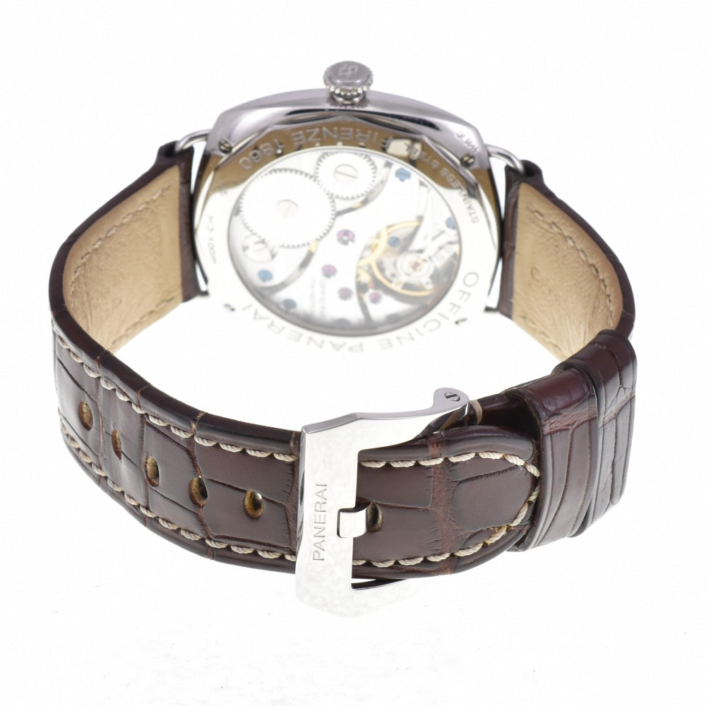 with paper PANERAI Radio meal black seal PAM00183 black Dial Hand Winding Men's
 Watch N#142996