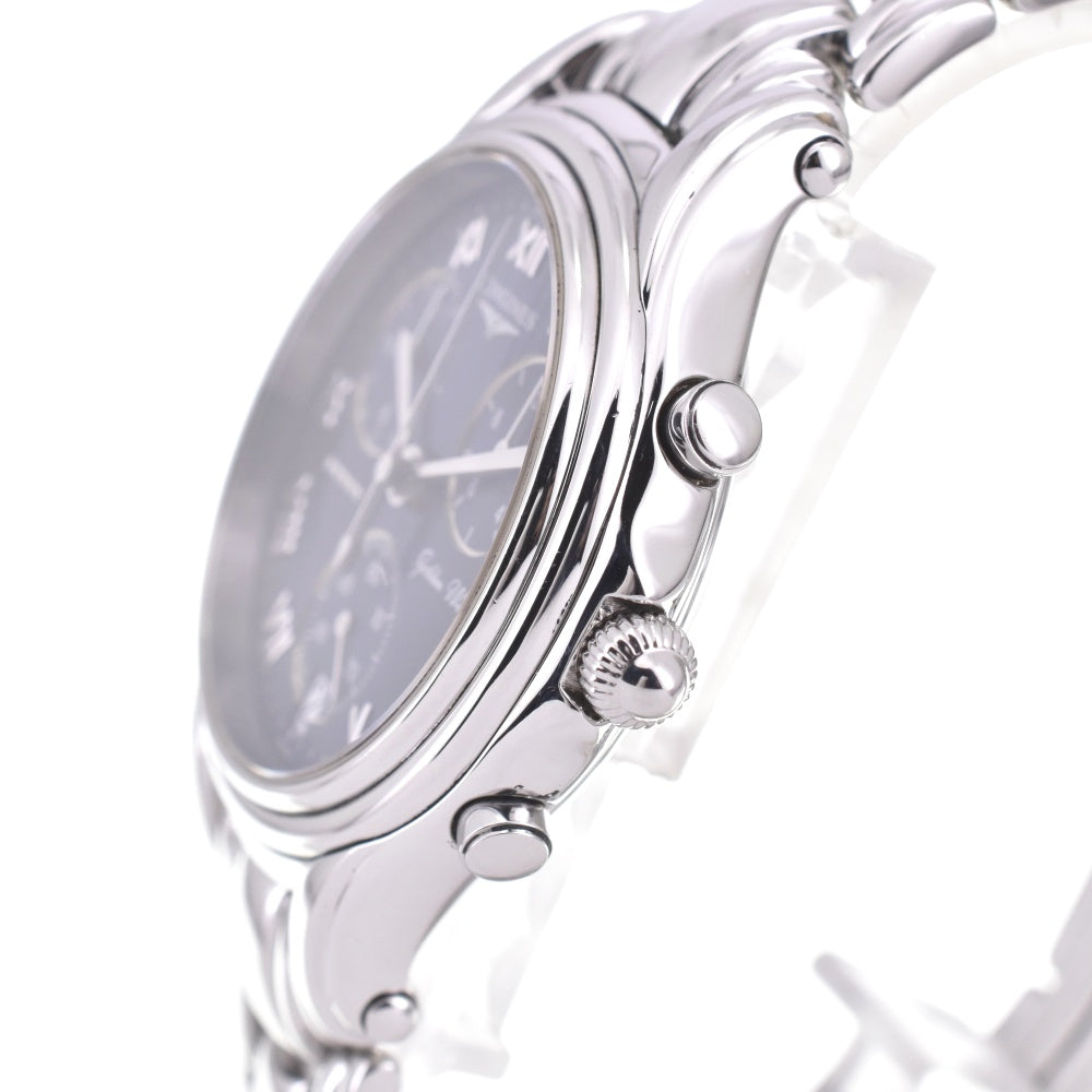 LONGINES Golden wing L3.610.4 Chronograph Date blue Dial Quartz Men's
 Watch N#143000