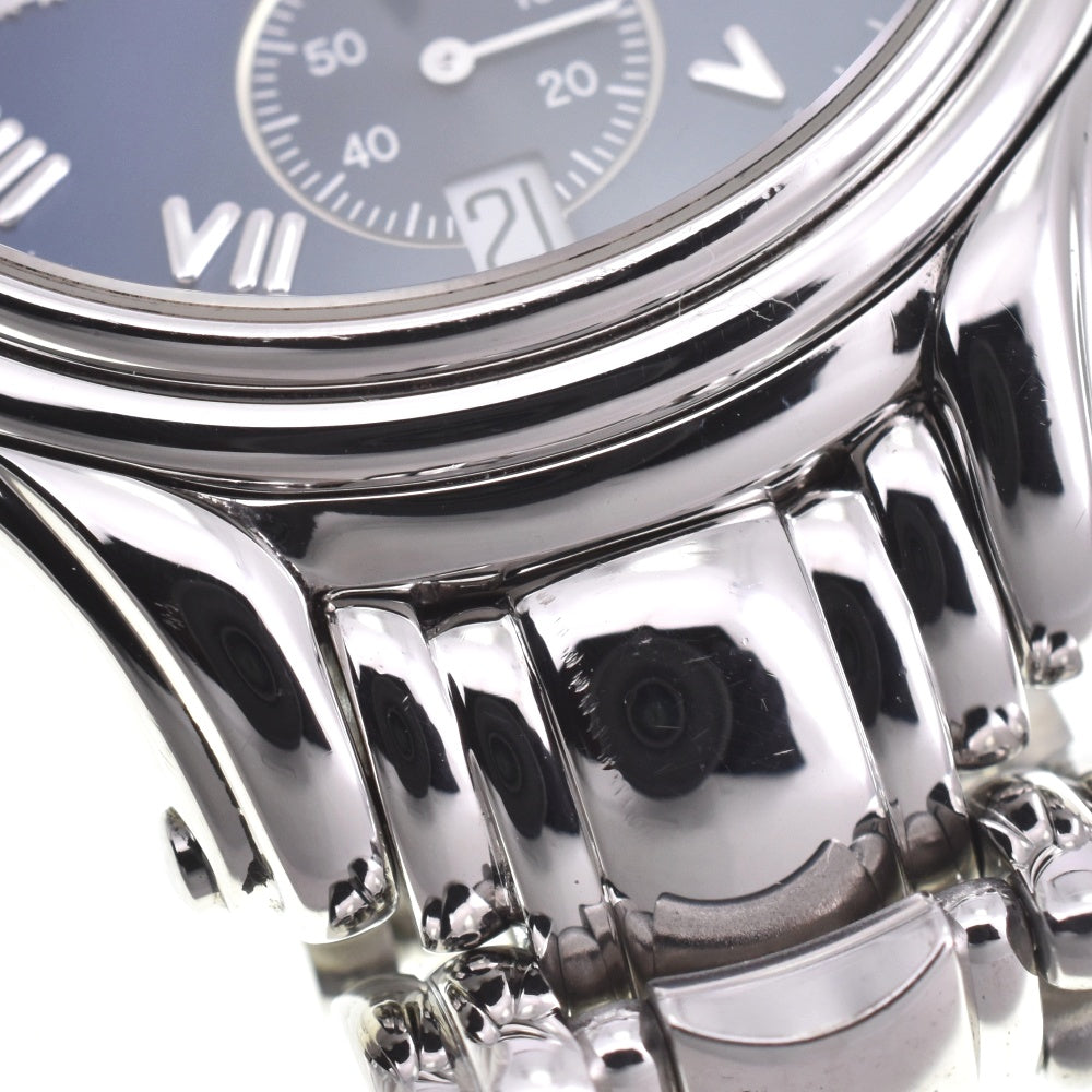 LONGINES Golden wing L3.610.4 Chronograph Date blue Dial Quartz Men's
 Watch N#143000
